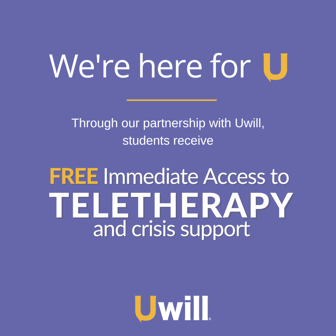 Uwill Teletherapy Services Available Over Summer Break